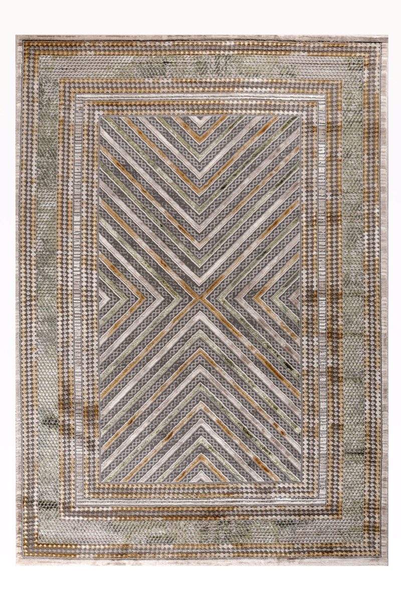 Χαλιά agiovlasitishome - ΣΗΜΑΝΤΙΚΟ: Σε περίπτωση διαφοράς τιμής από το κατάστημα ισχύει παντα και μόνο η τιμή του καταστήματος Tzikas Carpets Χαλί ''ELEMENTS'' Πράσινο/Μέντα 200x290c